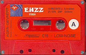 EHZZ - Cassette mit normalem Agfa - Ferroband